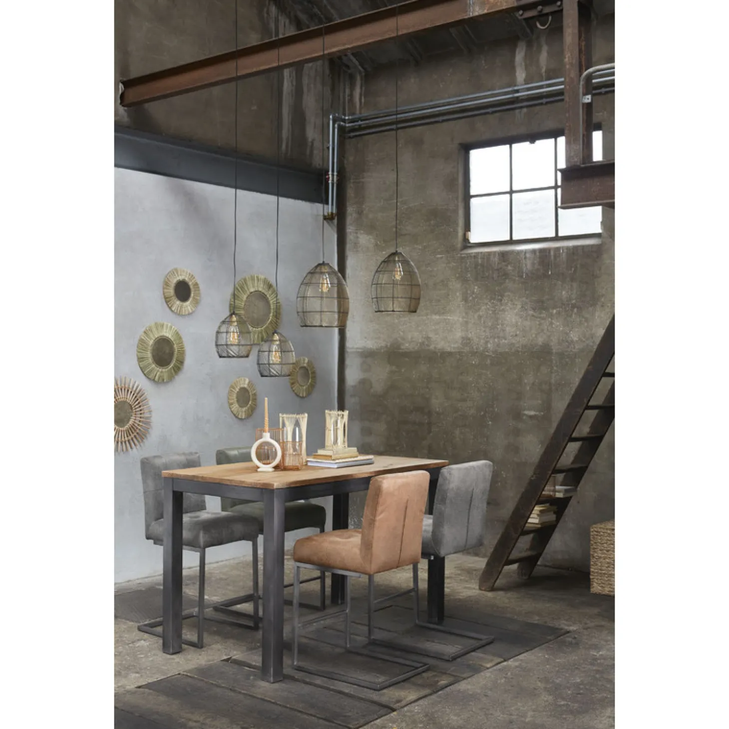 Bartafel Mesola 140x80 mango natural