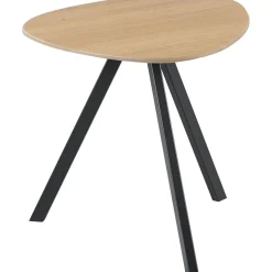 Bijzettafel Tavolo Eikenhout 50x50 cm organisch bruin