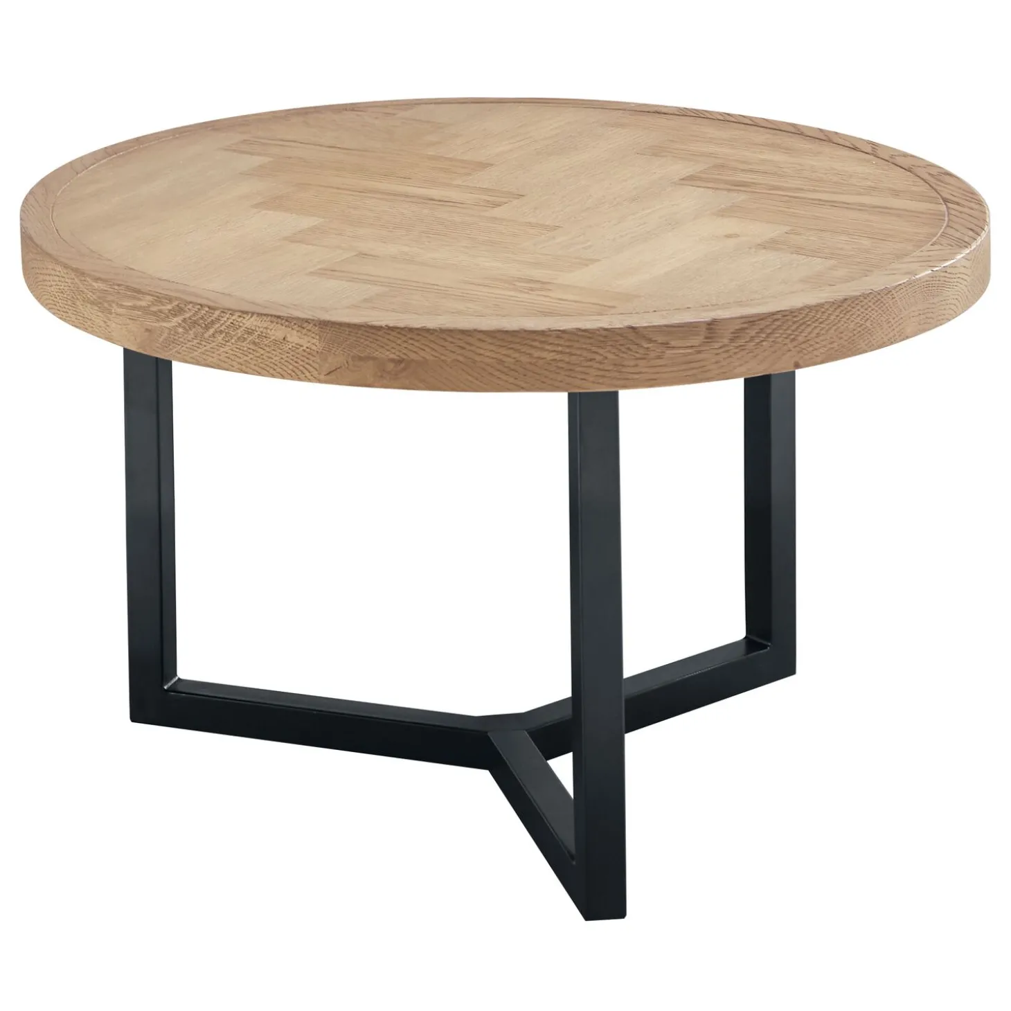 Bijzettafel Vinito 60 cm rond (1 stuk) eiken fineer naturel