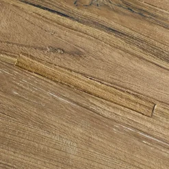 Boekenkast ROMARO Teak mix rough
