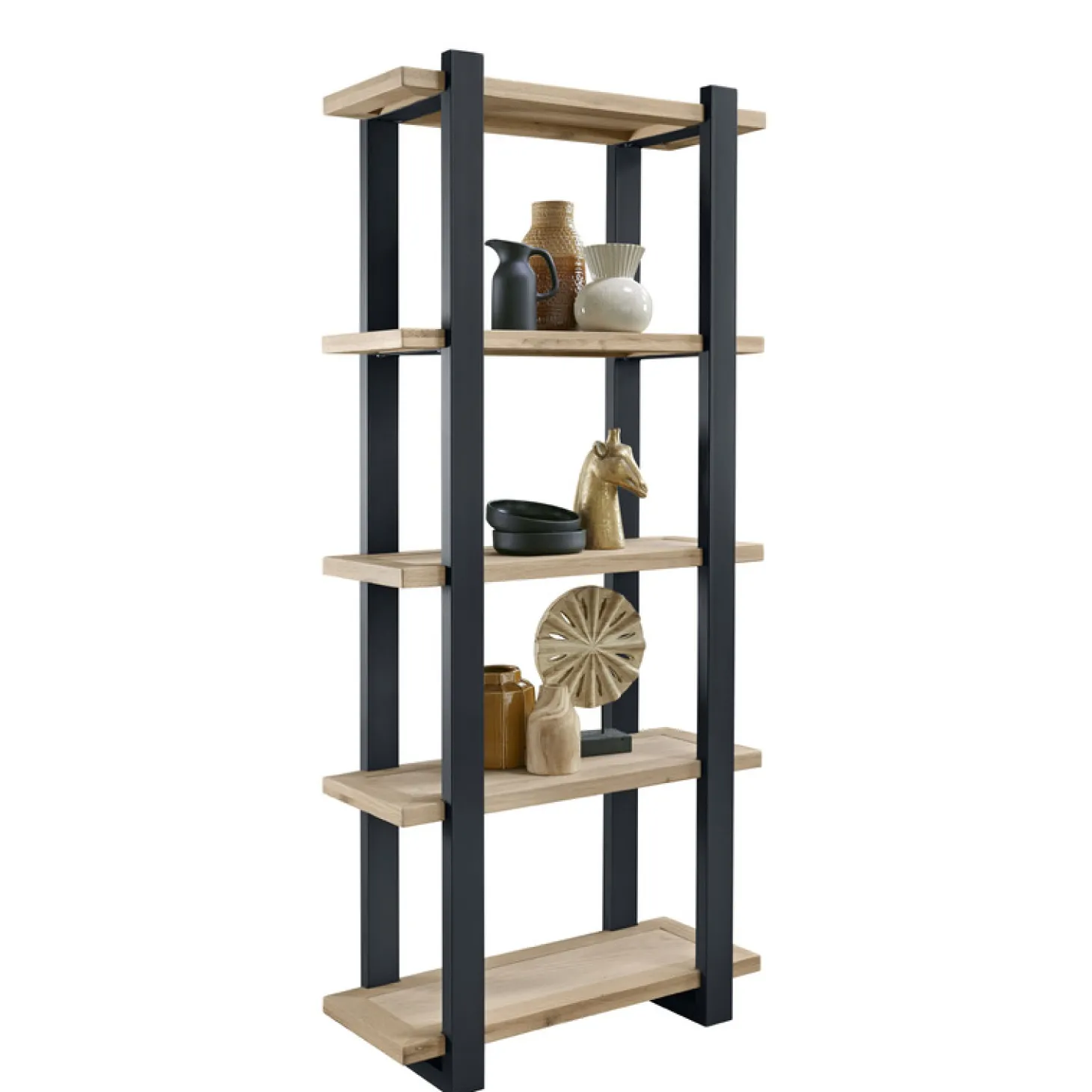 Boekenkast VERATO (96 CM) naturel grey