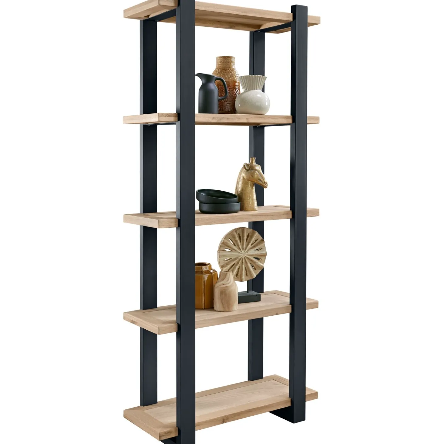 Boekenkast VERATO (96 CM) naturel grey