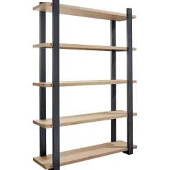 Boekenkast VERATO (150 CM) naturel grey