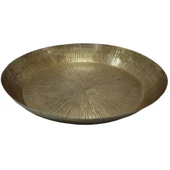 Decoratieschaal Lomnato Goud 50 cm rond