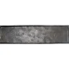 Decoratieschaal Trebbia 7,5x28 cm rechthoekig zwart