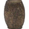Decoratievaas Mingardo S brons ovaal