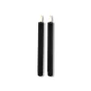 Dinerkaars Benevento LED large zwart rond set van 2