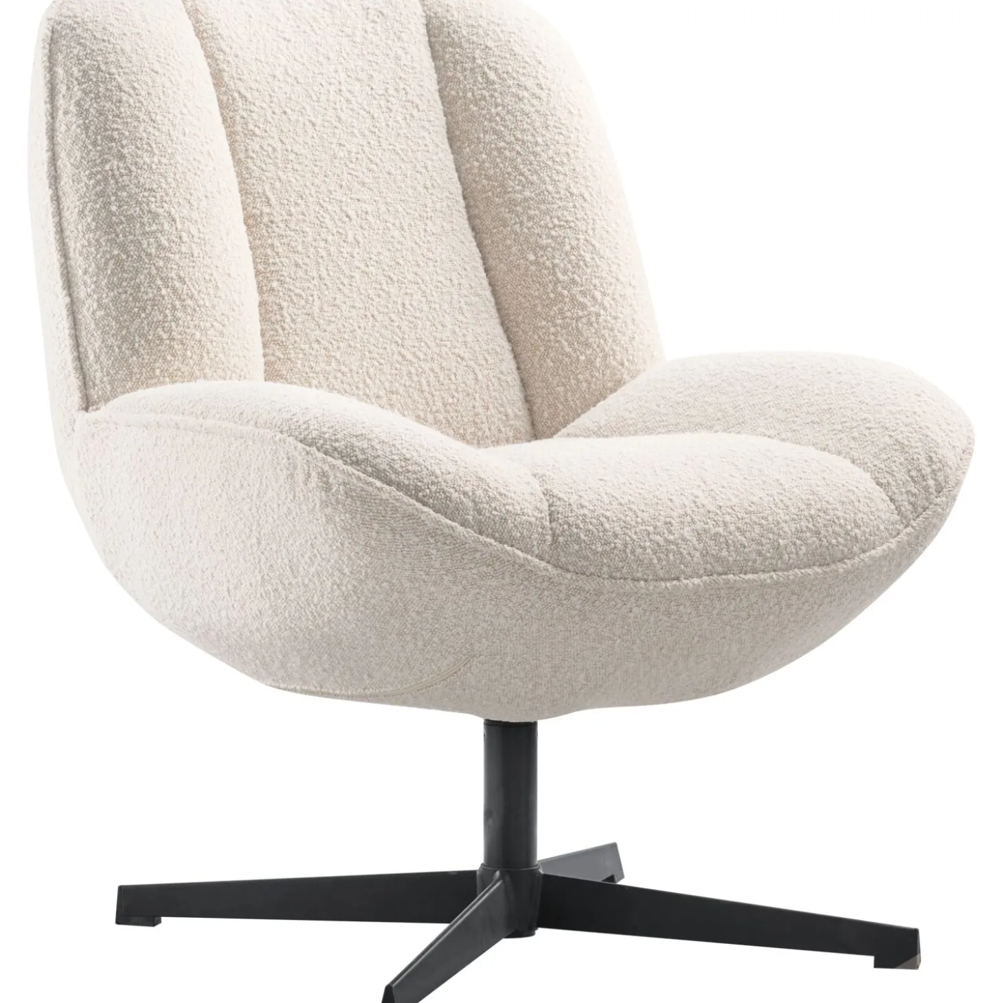 Draaifauteuil Fortenza Ecru