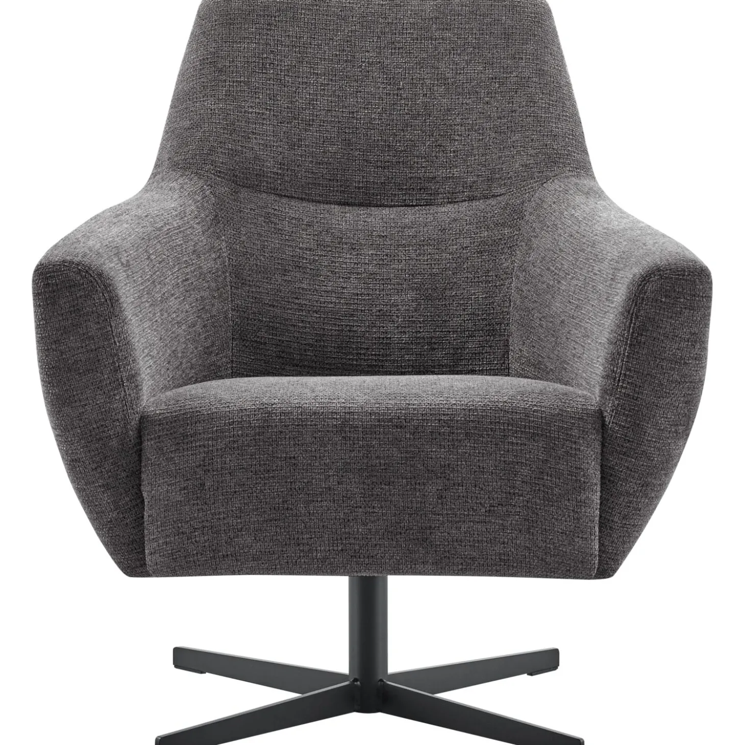 Draaifauteuil Gudo Donkergrijs