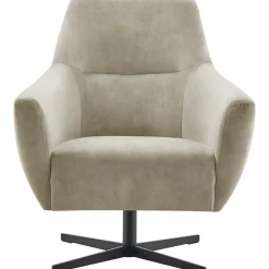 Draaifauteuil Gudo Velvet beige
