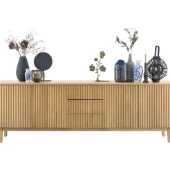 Dressoir Arrosto Eikenhout 76x225x45 cm light roast