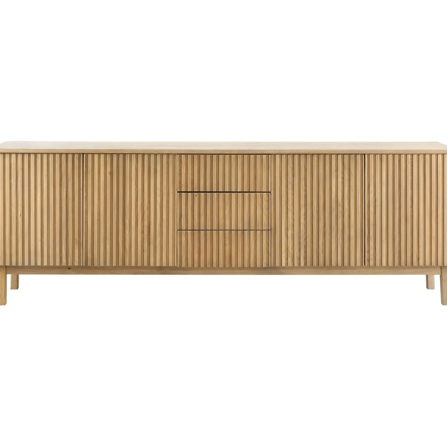 Dressoir Arrosto Eikenhout 76x225x45 cm light roast