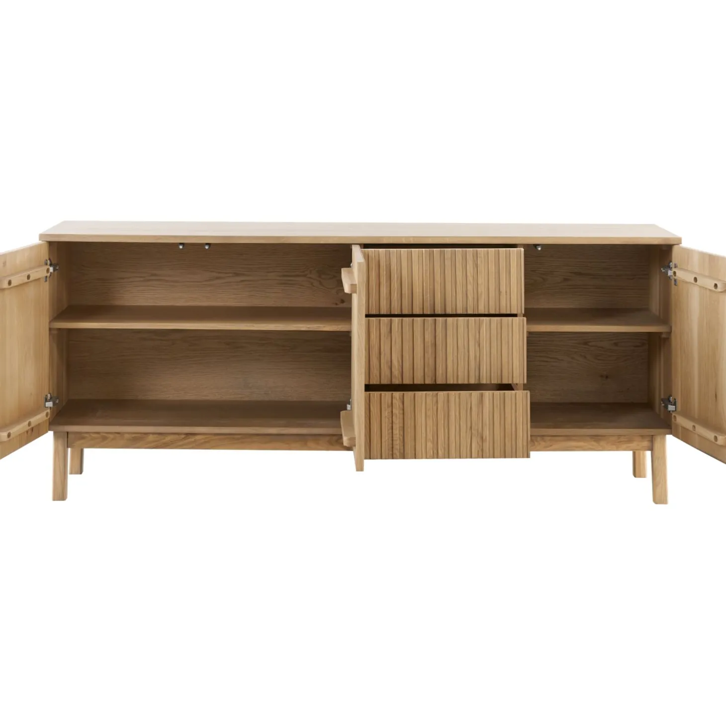 Dressoir Arrosto Eikenhout 76x180x45 cm light roast