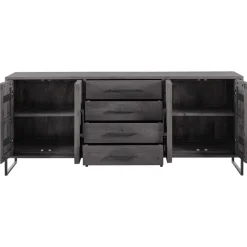 Dressoir Piastra 188 cm zwart