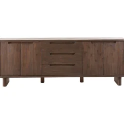 Dressoir Tondato Acaciahout 210x75x42 cm bruin