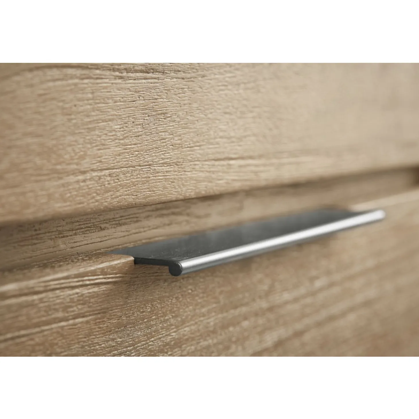 Dressoir Valvola (222 cm) acaciahout smoked brown