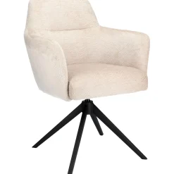 Eetkamerstoel Balestro Draaibaar beige