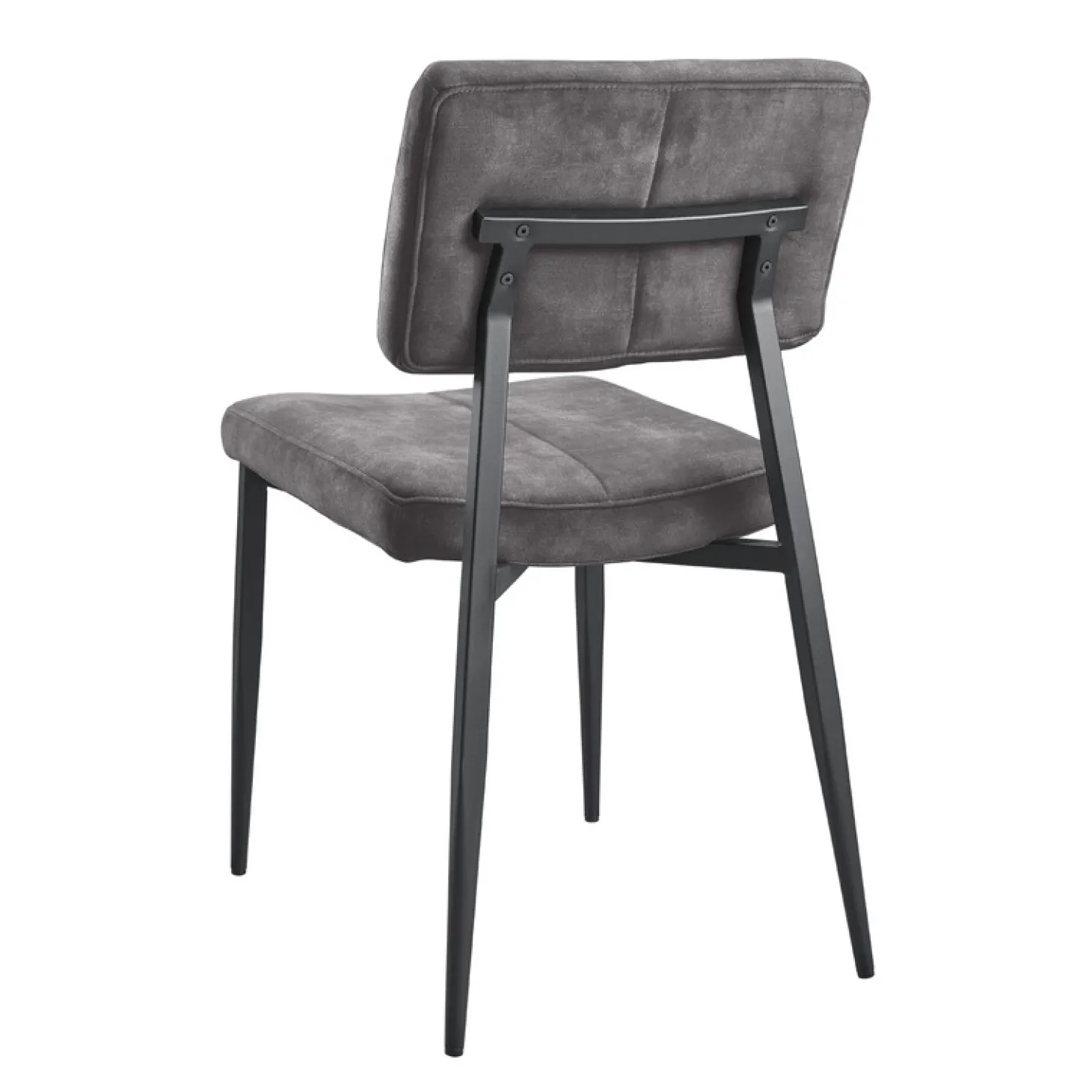 Eetkamerstoel Gento Velvet antraciet