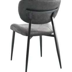 Eetkamerstoel Gomba Velvet antraciet