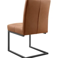 Eetkamerstoel Oro Microleder bruin