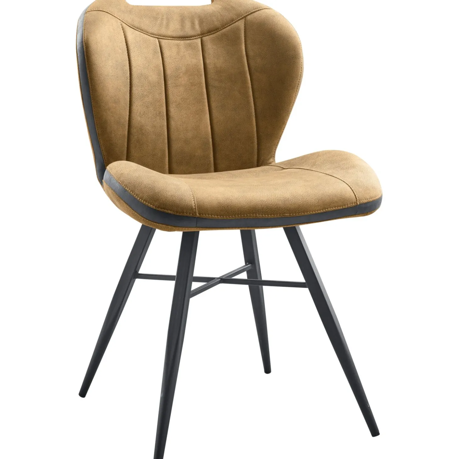 Eetkamerstoel Tantini Microvezel cognac