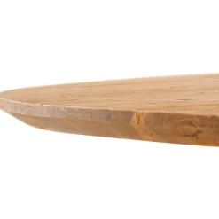 Eettafel Aska Teak 240x120 cm ovaal naturel brushed