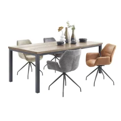 Eettafel Hevano Eikenhout 160x90 cm rechthoekig