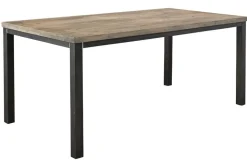 Eettafel Hevano Eikenhout 160x90 cm rechthoekig
