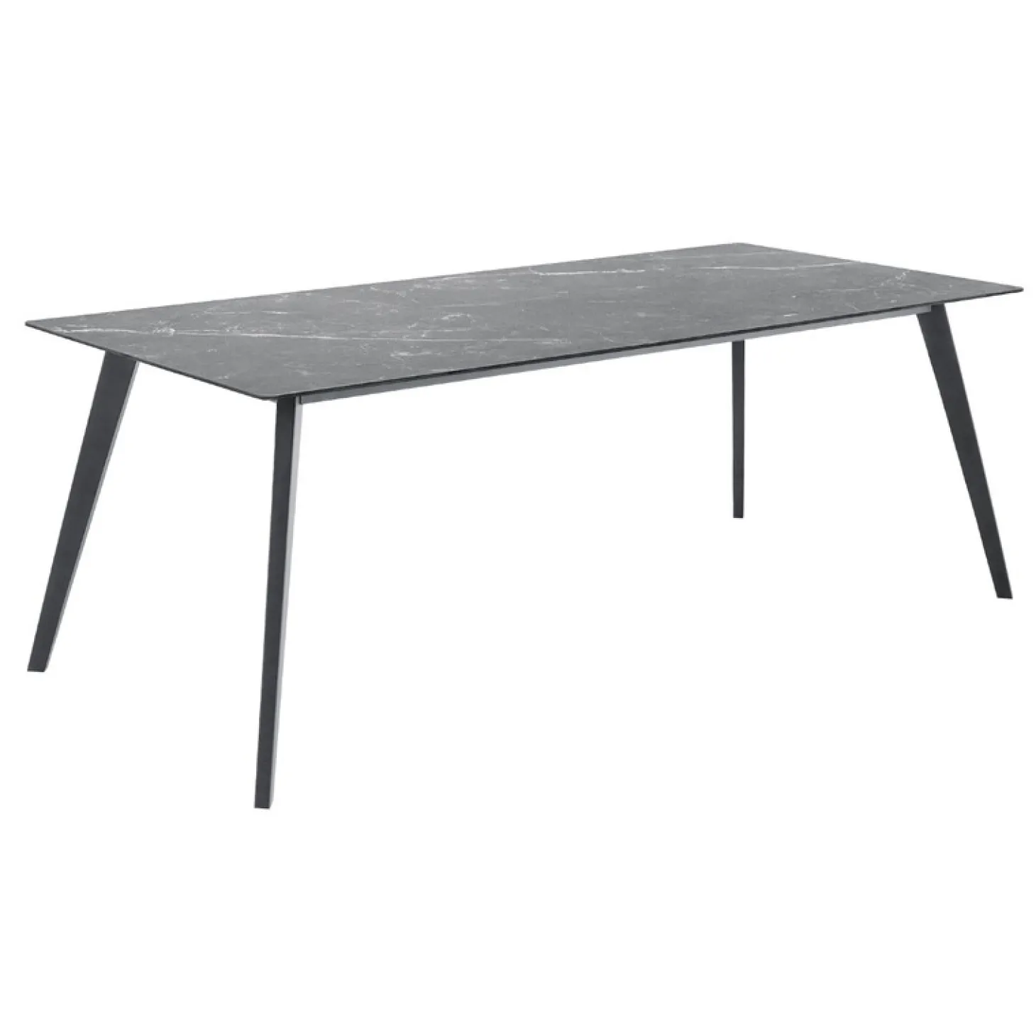 Eettafel Lineto 220x100 keramiek zwart