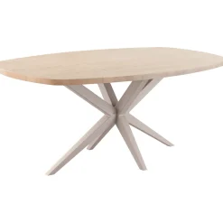 Eettafel Mascaro 160x92 cm Deens ovaal misty oak