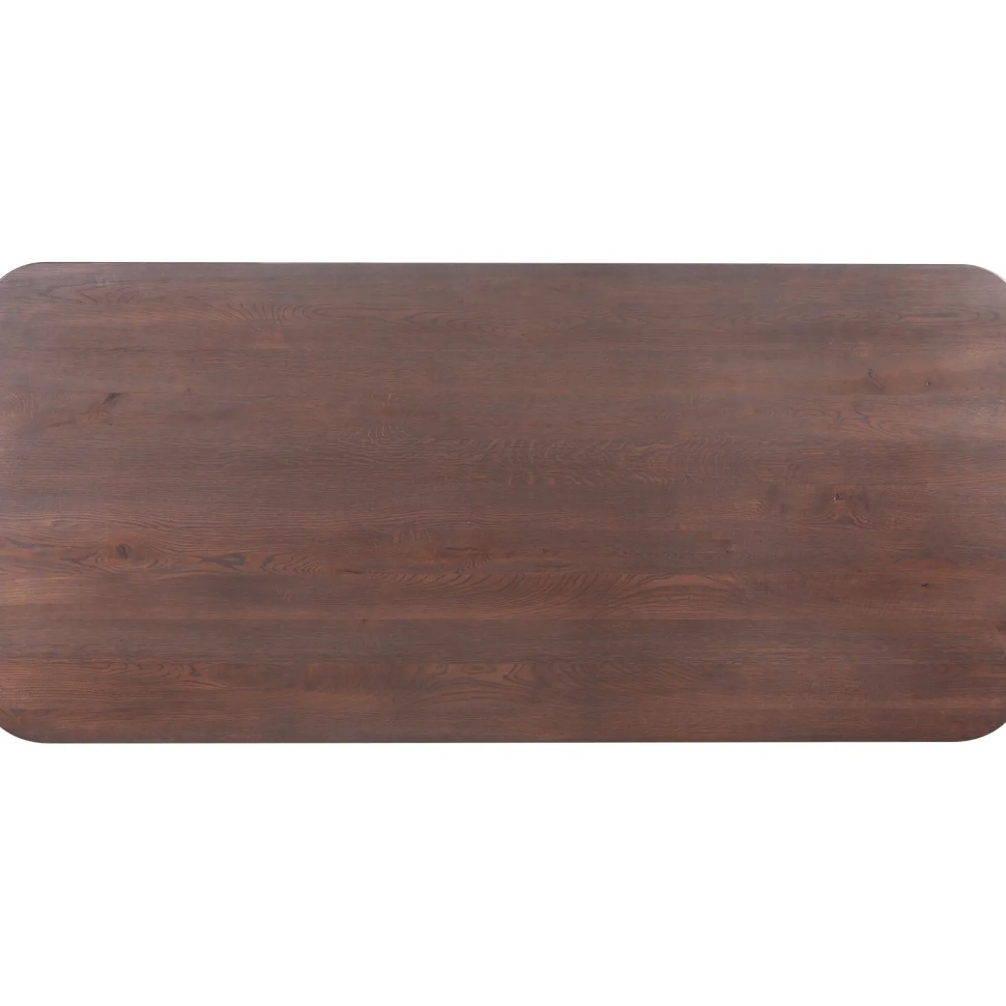 Eettafel Tavolo Eikenhout 220x100 cm rechthoekig donkerbruin