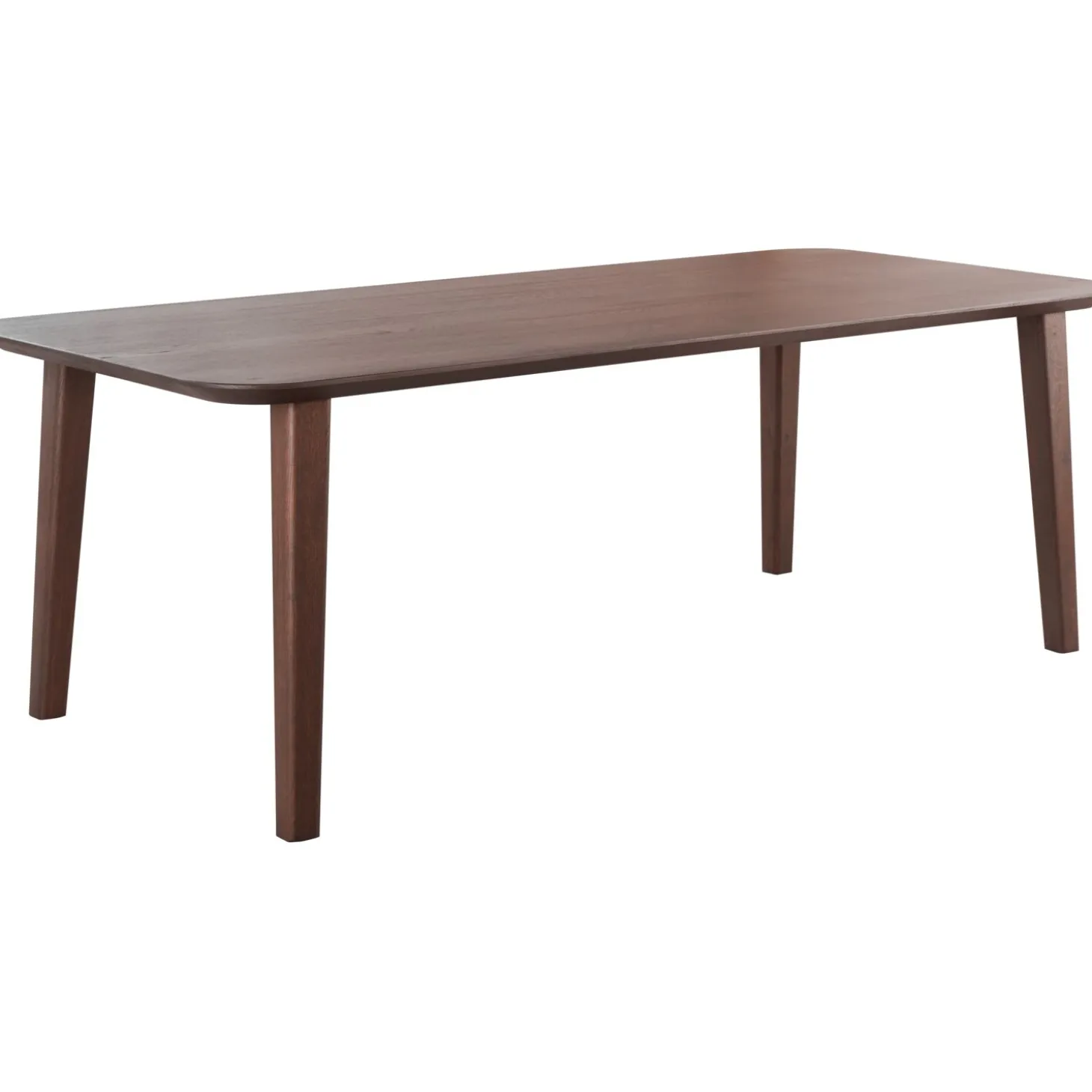 Eettafel Tavolo Eikenhout 220x100 cm rechthoekig donkerbruin