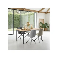 Eettafel Tesino 200x90 cm rechthoekig