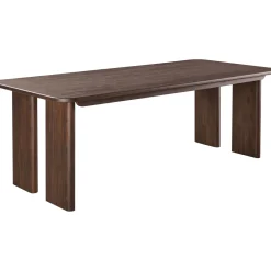 Eettafel Tondato Acaciahout 220x100 cm organisch