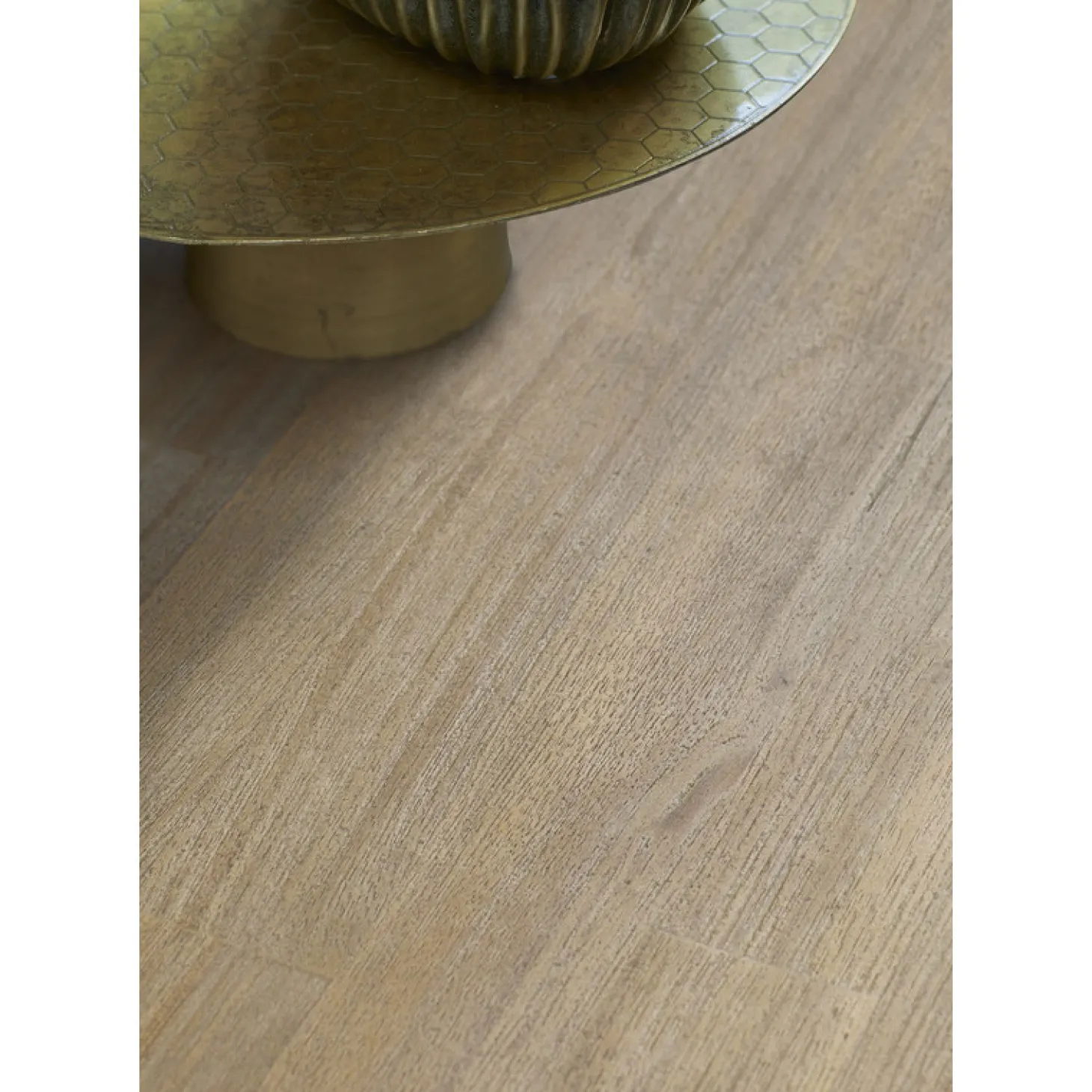 Eettafel Valvola 220x100 acaciahout smoked brown