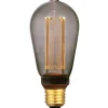 E27 Ledlamp Illumi Smoke 3,5 Watt 6,4 cm druppel
