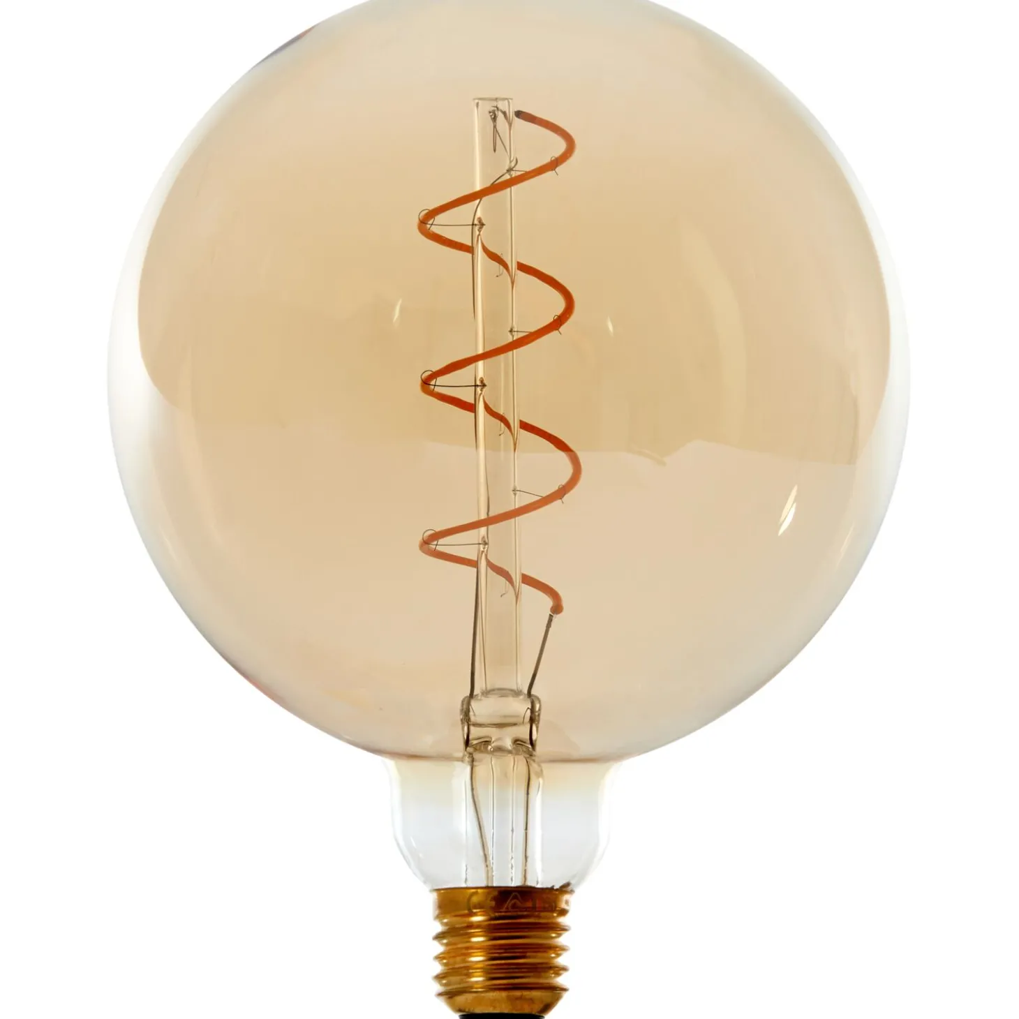 E27 Ledlamp Luce Amber 4 Watt 15 cm bol