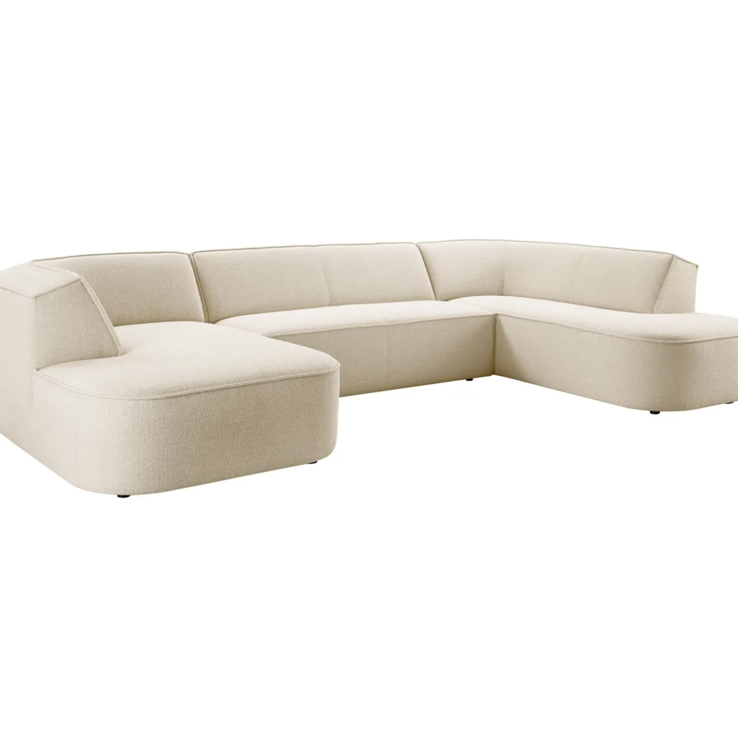 Elementenbank links Baricci Ecru breed premium comfort