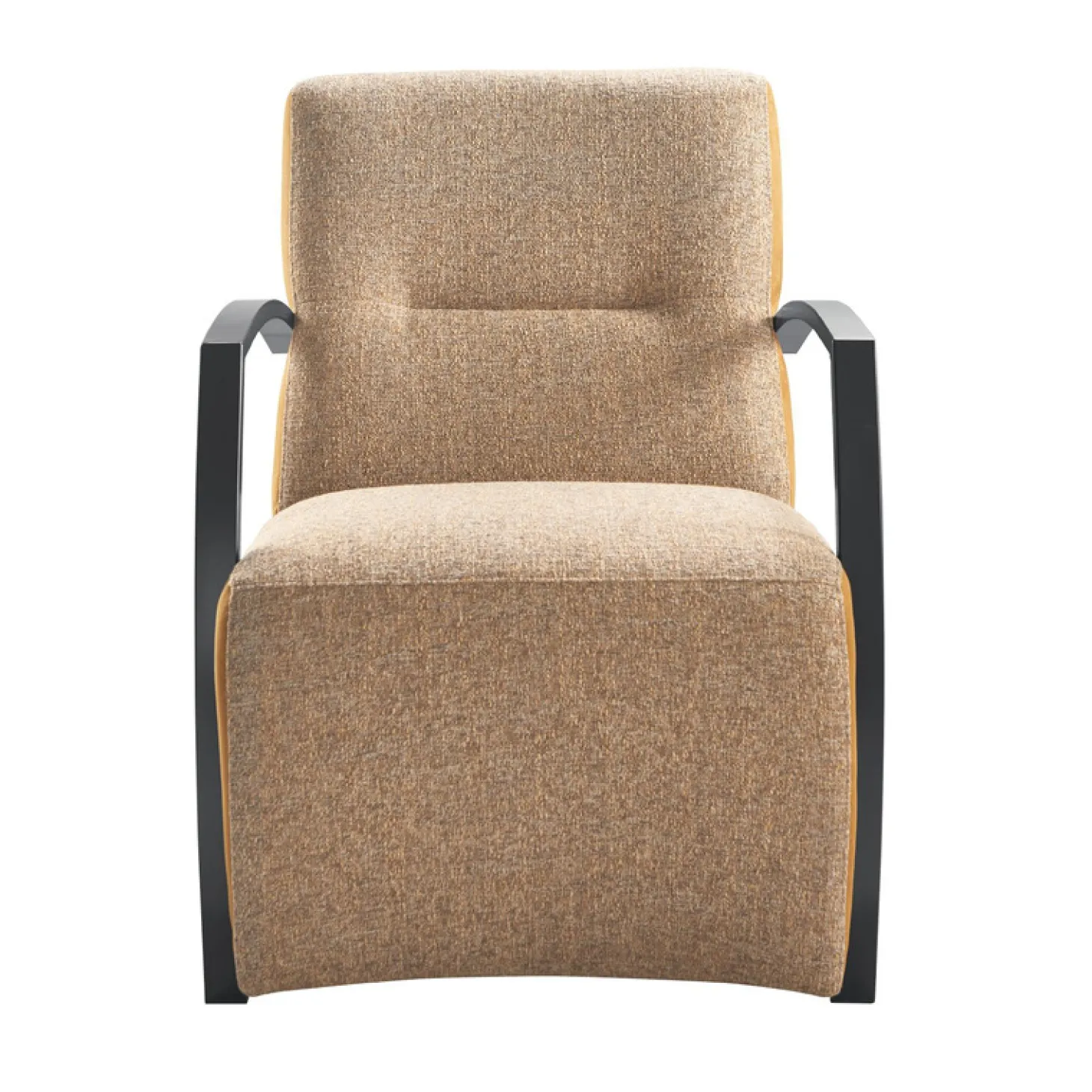Fauteuil Metal Caramel bronze
