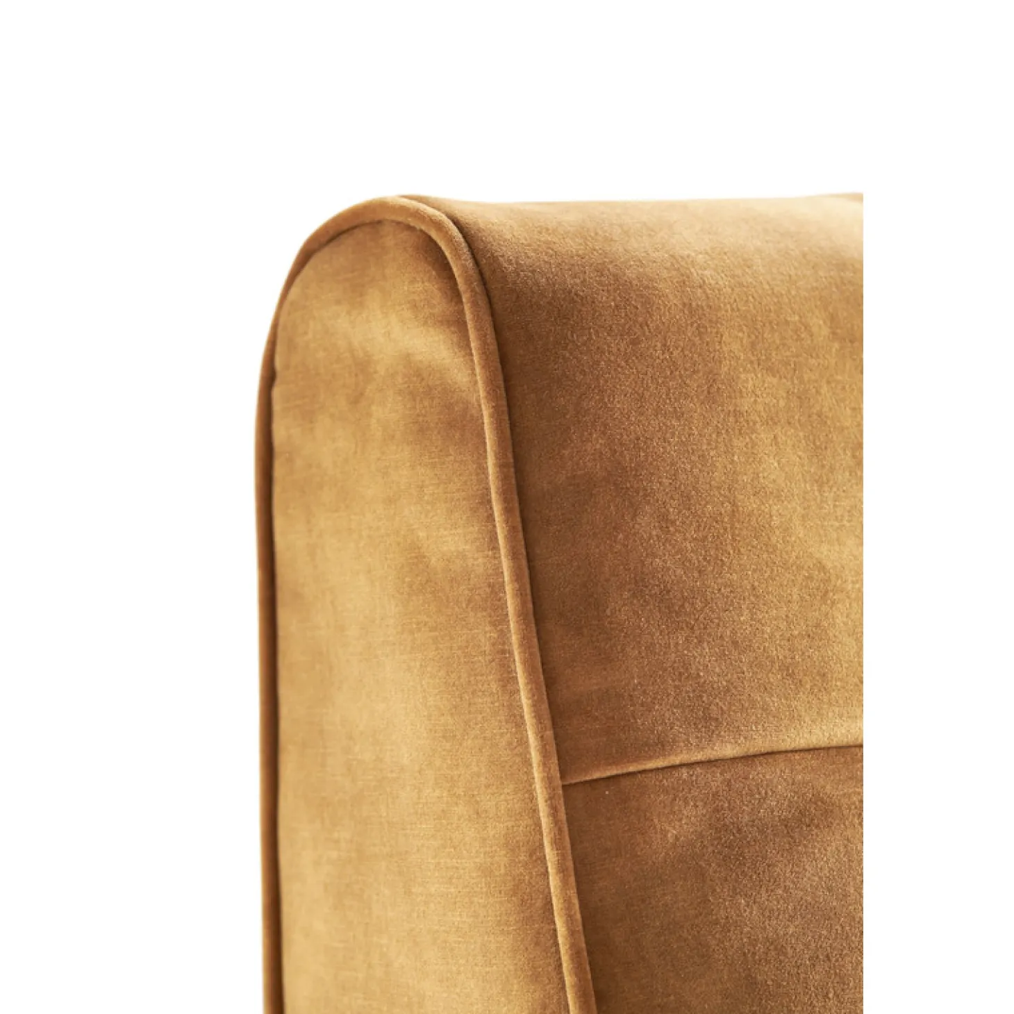 Fauteuil Metal Cognac