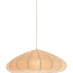 Hanglamp Cantilupo S naturel linnen 1-lichts