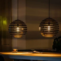 Hanglamp Fiorenza Ø 40 cm zwart staal 2-lichts