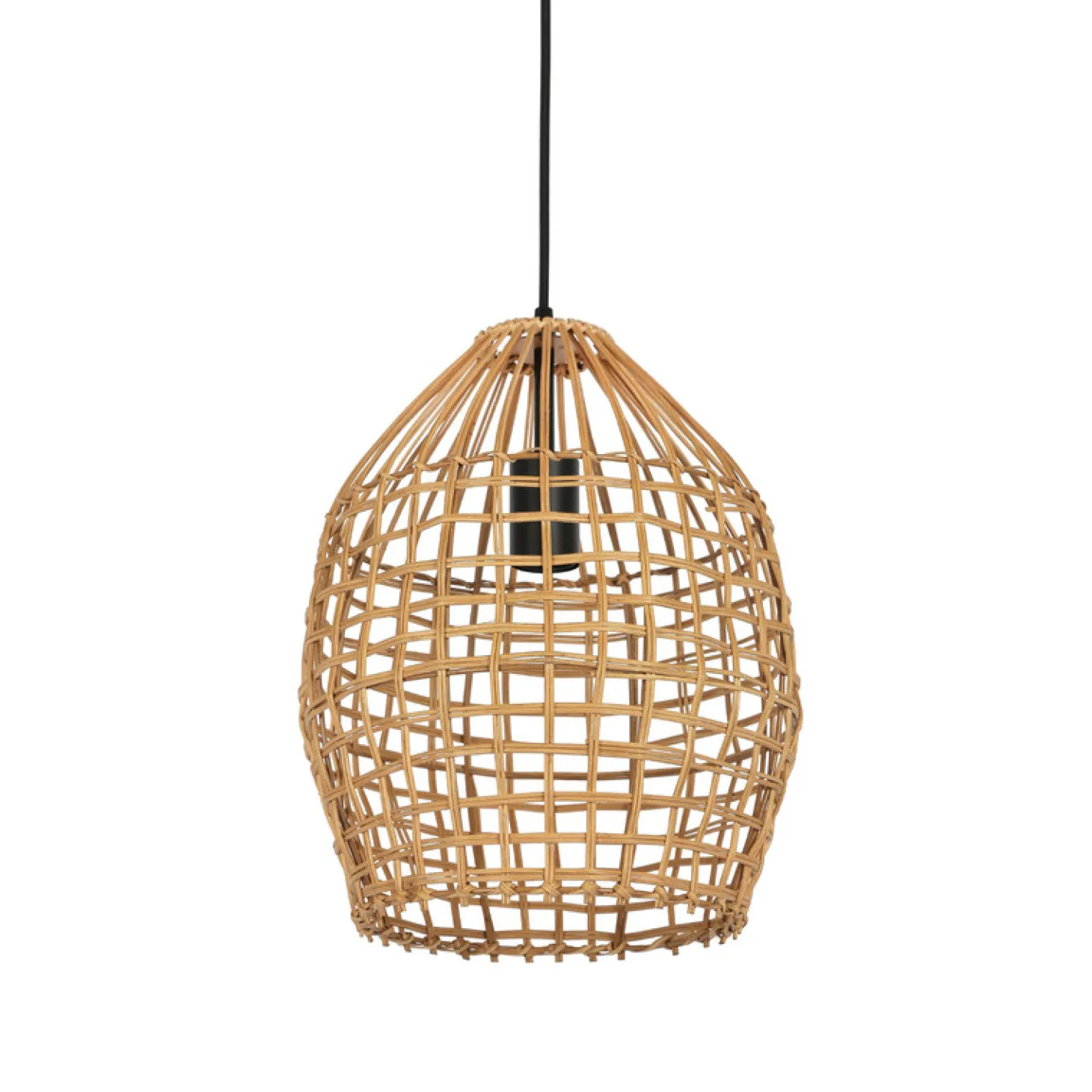 Hanglamp Orcia Rond 30 cm rotan honing