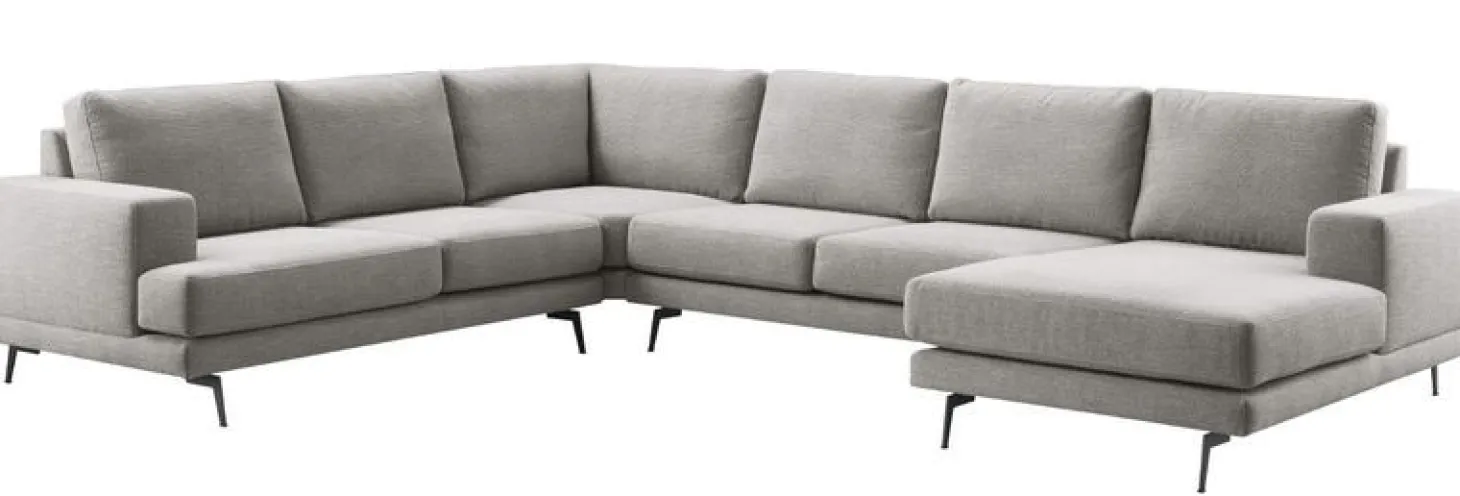 Hoekbank links Acante Grijs supreme comfort