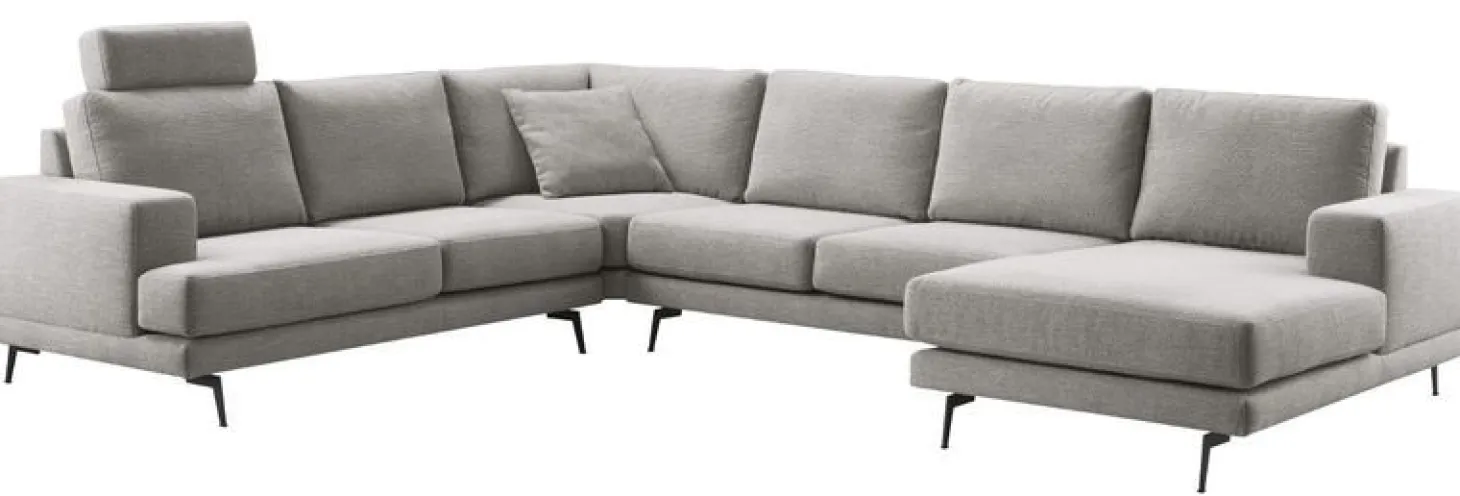 Hoekbank links Acante Grijs supreme comfort