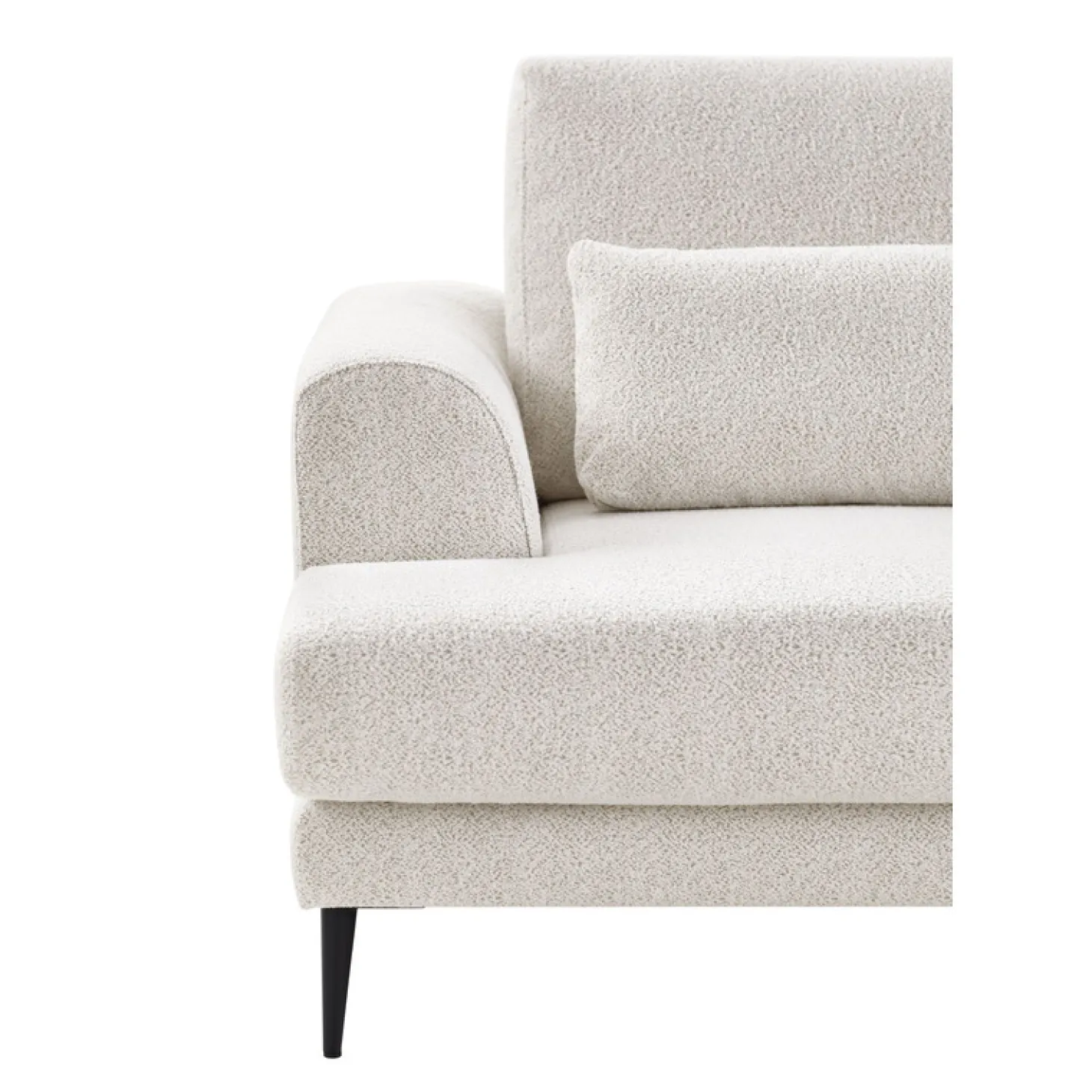 Hoekbank links Ansio Beige premium comfort