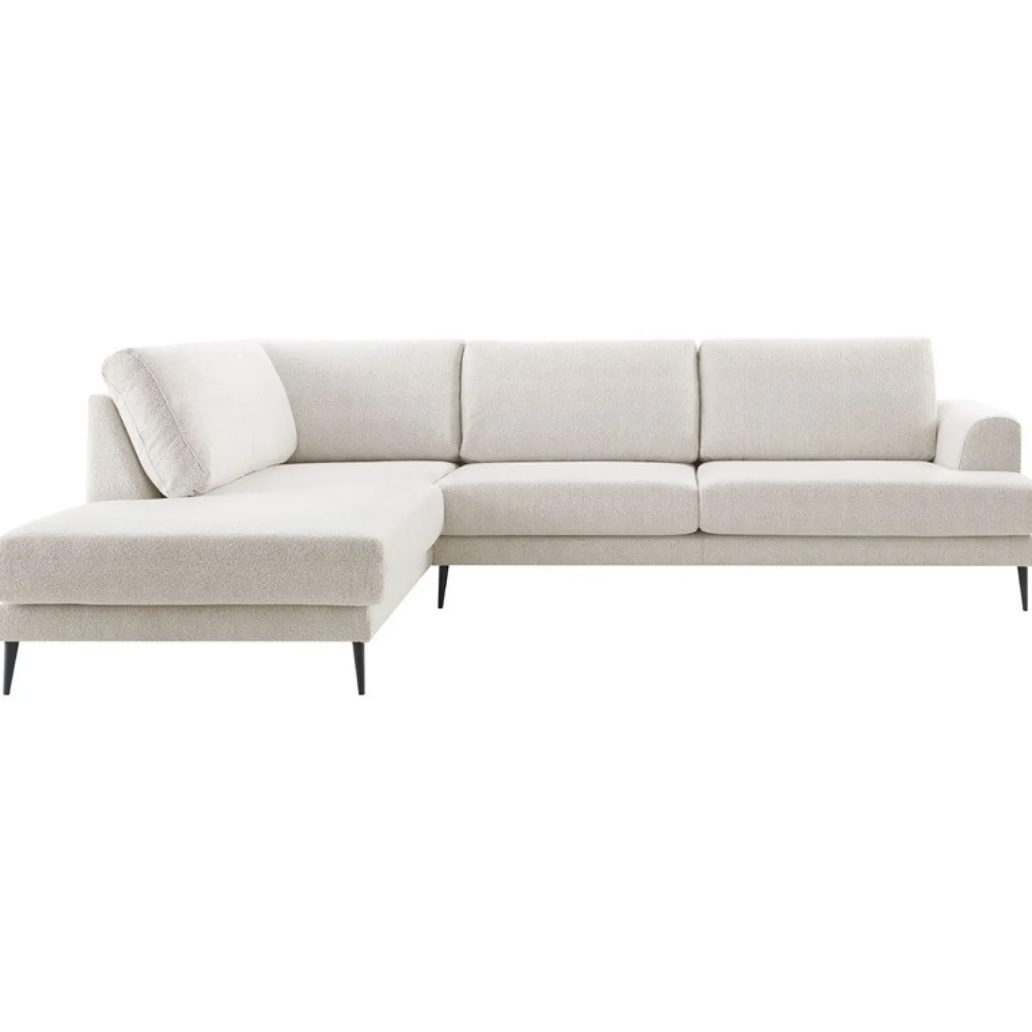 Hoekbank links Ansio Beige premium comfort