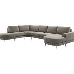Hoekbank links Aziri Taupe supreme comfort