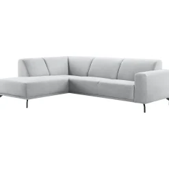 Hoekbank links Bellanti Lichtgrijs premium comfort