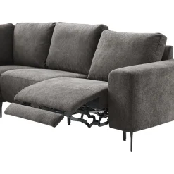 Hoekbank links Davanti Pocket HR koudschuim donkergrijs